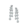 The Diamond Rain Earrings by Just Brilliant – Crafted from 18-karat gold, these earrings feature 7 carats of lab-created diamonds, each pear-shaped diamond suspended to mimic raindrops. The design evokes serene elegance and timeless sophistication, with the diamonds sparkling like droplets of light.
