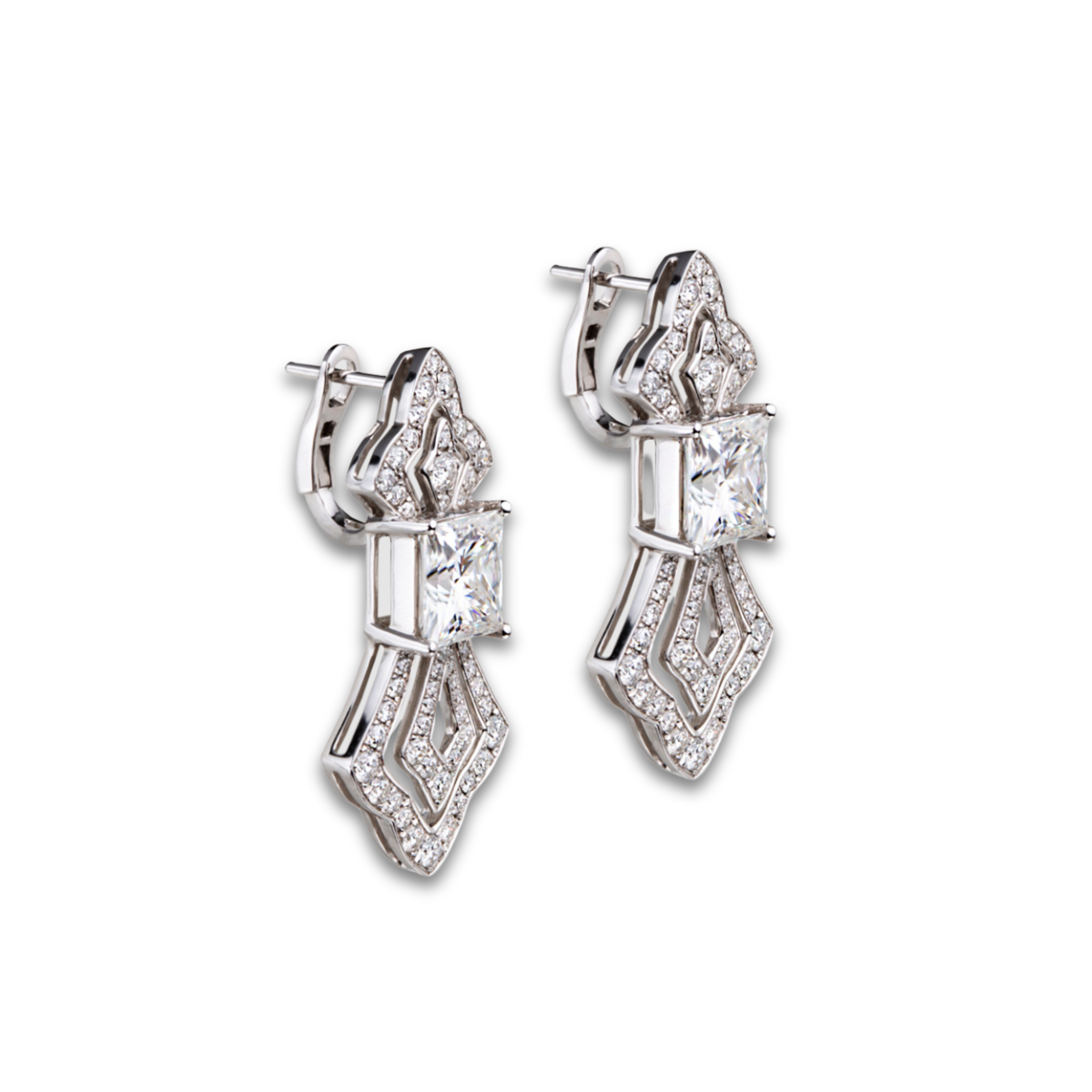 Royal Princess earrings by Just Brilliant – Exquisite lab-created diamond earrings featuring a regal design, combining timeless elegance and unparalleled brilliance, perfect for sophisticated occasions.
